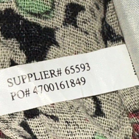 Denim‎ & Supply Ralph Lauren Boho Floral Peasant Gauze Top Size Cotton Medium - Picture 11 of 11